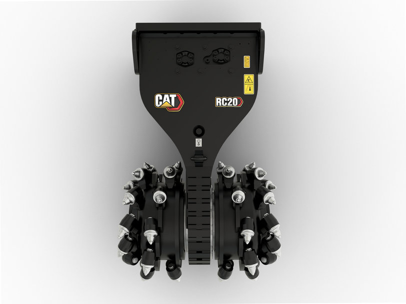 New Cat® Rotary Cutters Offer Precise, Controlled Breaking for Trenching, Tunneling and Demolition Applications